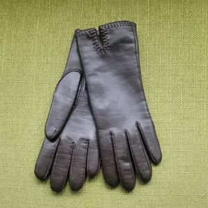 Grandoe Brown Leather Gloves